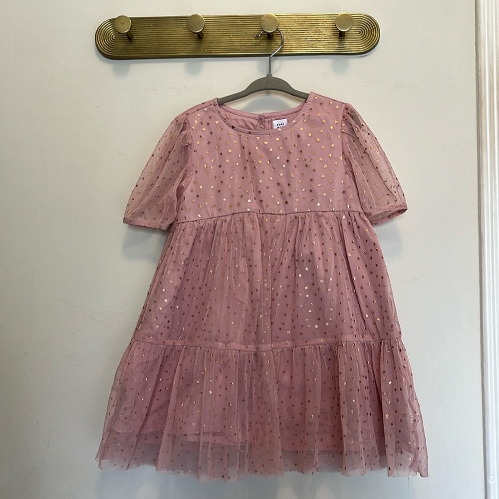 Pink Layered Star Dress